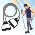 Resistance Band with Handles for Full Body Workout – Stretchable Fitness Tube for Home & Gym